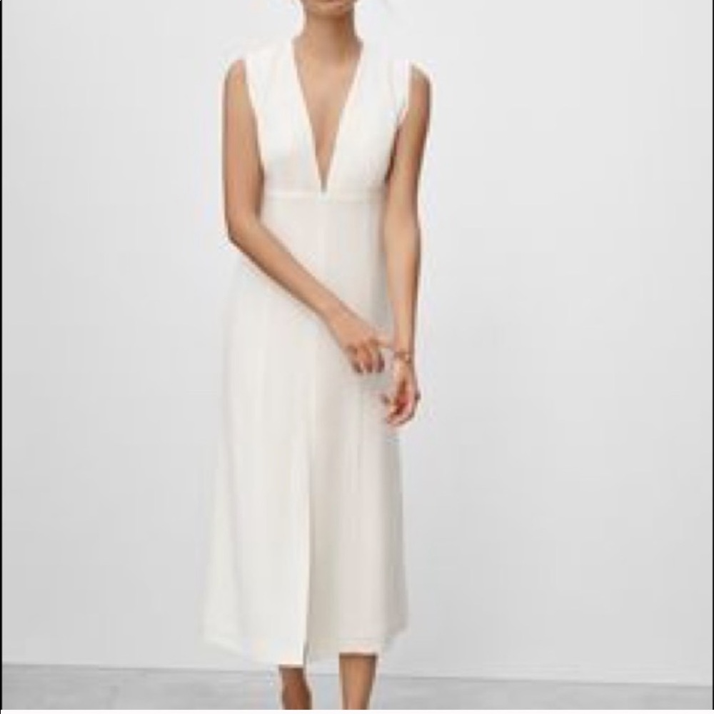 Babaton Black Midi Dress